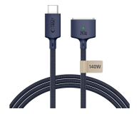 Kabel USB Tech-Protect ULTRABOOST MACBOOK CABLE USB-C TO MAGSAFE 3 140W 2M BLUE